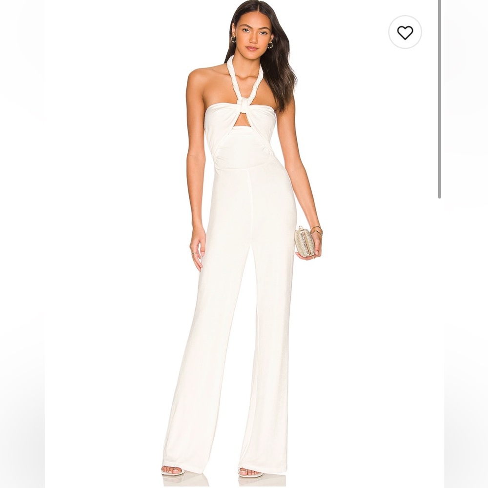 Misha Revolve Jumpsuit Ivory Size 4 New With Tags